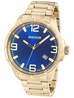 Ficha técnica e caractérísticas do produto Relógio Magnum Masculino Analógico Dourado MA34781A