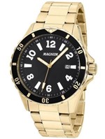 Ficha técnica e caractérísticas do produto Relógio Magnum Masculino Analógico Dourado MA35002U