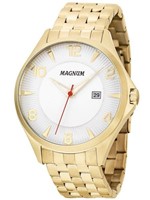 Ficha técnica e caractérísticas do produto Relógio Magnum Masculino Analógico Dourado MA33291H
