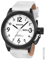 Ficha técnica e caractérísticas do produto Relógio Magnum Masculino Branco Ma33442b