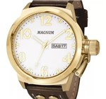 Ficha técnica e caractérísticas do produto Relógio Magnum Masculino Dourado Ma32783b