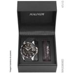 Ficha técnica e caractérísticas do produto Relógio Magnum Masculino Kit com Pulseira Ma33808d
