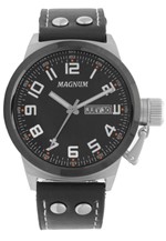 Ficha técnica e caractérísticas do produto Relógio Magnum Masculino - MA32765T Pulseira em Couro