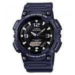 Ficha técnica e caractérísticas do produto Relógio Masculino Anadigi Casio Aq-S810W-2A2VDF - Azul