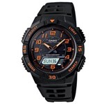 Ficha técnica e caractérísticas do produto Relógio Masculino Anadigi Casio AQS800W1B2VDF - Preto