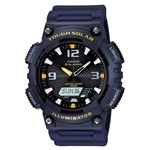 Ficha técnica e caractérísticas do produto Relógio Masculino Anadigi Casio AQS810W2AVDF - Azul