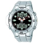 Ficha técnica e caractérísticas do produto Relógio Masculino Anadigi Citizen JP1060-52E - Prata
