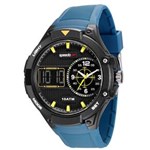 Ficha técnica e caractérísticas do produto Relógio Masculino Anadigi Speedo 81149G0EVNP1 - Preto/Azul