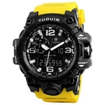 Ficha técnica e caractérísticas do produto Relógio Masculino Anadigi Tuguir TG1155 Amarelo