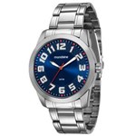 Ficha técnica e caractérísticas do produto Relógio Masculino Analógico Mondaine 99130G0MVNE2 - Cromada/Azul
