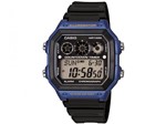 Ficha técnica e caractérísticas do produto Relógio Masculino Casio Digital - Resistente à Água Cronômetro AE-1300WH-2AVDF