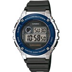 Ficha técnica e caractérísticas do produto Relógio Masculino Casio Digital W-216H-2AVDF