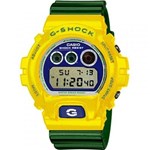 Ficha técnica e caractérísticas do produto Relogio Masculino Casio G-shock Anadigi - Dw-6900brasil-9dr - Amarelo