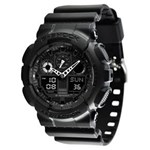Ficha técnica e caractérísticas do produto Relógio Masculino Casio G-Shock Anadigi Ga-100-1A1Dr - Preto