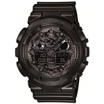 Ficha técnica e caractérísticas do produto Relógio Masculino Casio G- Shock Anadigi GA-100CF-1ADR -Preto