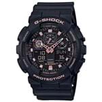 Ficha técnica e caractérísticas do produto Relógio Masculino Casio G-Shock Ga-100Gbx-1A4dr
