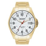 Ficha técnica e caractérísticas do produto Relógio Masculino Casual Orient MGSS1048 S2KX Redondo – Dourado