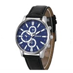 Ficha técnica e caractérísticas do produto Relógio Masculino de Pulso Geneva Classic Blue Quartzo