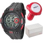 Ficha técnica e caractérísticas do produto Kit Relógio Speedo Masculino com Massageador Elétrico 81074G0EGNP1K1