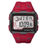 Ficha técnica e caractérísticas do produto Relógio Masculino Digital Timex Expedition TW4B03900WW/N - Vermelho