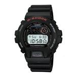 Ficha técnica e caractérísticas do produto Relógio Masculino G-Shock Digital DW-6900-1VDR DW-6900-1VDR - Casio*