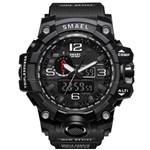 Ficha técnica e caractérísticas do produto Relógio Masculino Militar G-Shock Smael 1545 Prova Agua Black