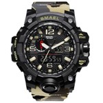 Ficha técnica e caractérísticas do produto Relógio Masculino Militar G-Shock Smael 1545 Prova Agua Camuflado
