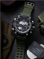 Ficha técnica e caractérísticas do produto Relógio Masculino Militar G-shock Smael Ws1617 Prova D'água
