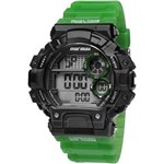 Ficha técnica e caractérísticas do produto Relógio Masculino Mormaii Acqua Digital Esportivo Preto e Verde MOYP13613/8V