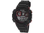 Relógio Masculino Mormaii MO1463/8R Digital - Resistente à Água Cronômetro Calendário Alarme