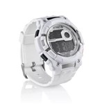 Ficha técnica e caractérísticas do produto Relógio Masculino Nickel Branco ES101 Atrio