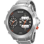 Ficha técnica e caractérísticas do produto Relógio Masculino Seculus 20524G0SVNA1 Prata
