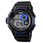 Ficha técnica e caractérísticas do produto Relógio Masculino Skmei Digital 1222 Azul