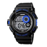Ficha técnica e caractérísticas do produto Relógio Masculino Skmei Digital 1233 Azul
