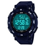 Ficha técnica e caractérísticas do produto Relógio Masculino Skmei Digital 1024 Azul
