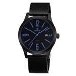 Ficha técnica e caractérísticas do produto Relógio Masculino Skone Analógico Casual Azul 7347