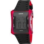 Ficha técnica e caractérísticas do produto Relógio Masculino Speedo Digital Esportivo Preto/Rosa 65023G0ETNP2