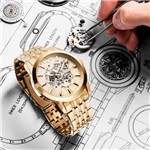 Ficha técnica e caractérísticas do produto Relógio Masculino Technos Automático Esqueleto 8205nq/4x