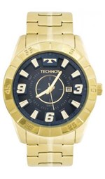Ficha técnica e caractérísticas do produto Relógio Masculino Technos Dourado 2115KYZ/4A