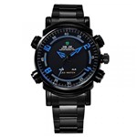 Ficha técnica e caractérísticas do produto Relógio Masculino Weide AnaDigi Esporte WH-1101 Azul