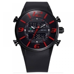 Ficha técnica e caractérísticas do produto Relógio Masculino Weide AnaDigi Esporte WH-3402 Vermelho