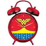 Ficha técnica e caractérísticas do produto Relógio Mesa Despertador Wonder Woman Body Customs