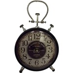 Ficha técnica e caractérísticas do produto Relógio Mesa Ferro Vintage Pequeno Oldway