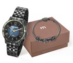 Ficha técnica e caractérísticas do produto Relógio Mondaine Feminino 53658LPMVPE3K8 + Pulseira