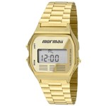 Ficha técnica e caractérísticas do produto Relógio Mormaii Vintage Unissex Digital Dourado Mojh02ab/4d