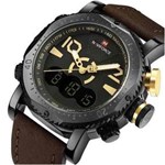 Ficha técnica e caractérísticas do produto Relógio Naviforce 9094 Display Duplo Militar Luxo