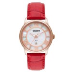 Relógio Orient Feminino com Pulseira de Couro Frsc1006b3vx