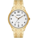 Ficha técnica e caractérísticas do produto Relógio Orient Masculino Analógico Mgss1139 B2kx Dourado