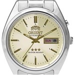 Ficha técnica e caractérísticas do produto Relógio Orient Masculino Automático 3 Estrelas Prata
