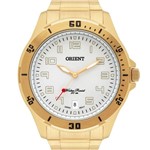 Ficha técnica e caractérísticas do produto Relógio Orient Masculino Dourado MGSS1105AS2KX